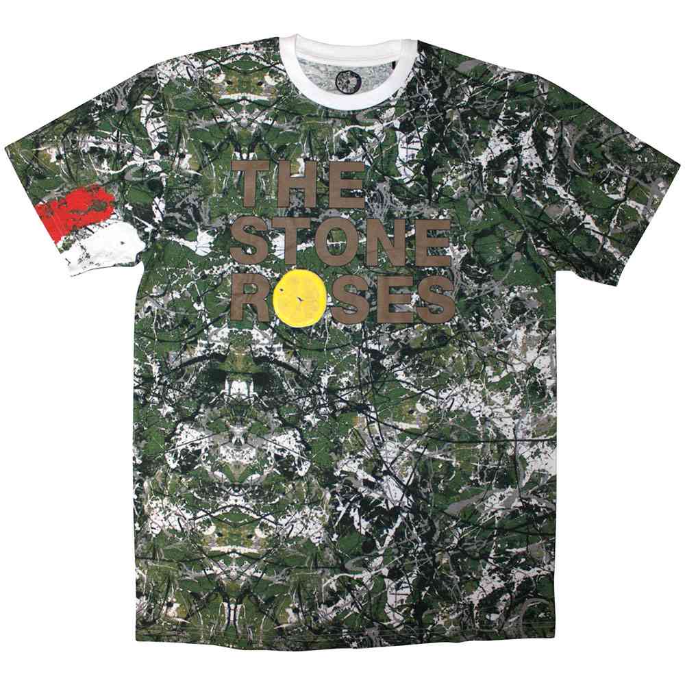 The Stone Roses - Album Cover Tshirt Homme - Multicolore/Vert
